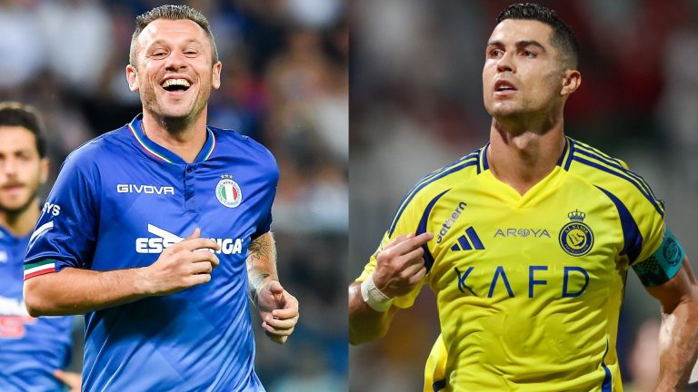 Cristiano Ronaldo's sister tears into 'ball boy' Antonio Cassano as she jumps to defence of Al-Nassr superstar after 'doesn't know how to play football' dig from ex-Real Madrid striker