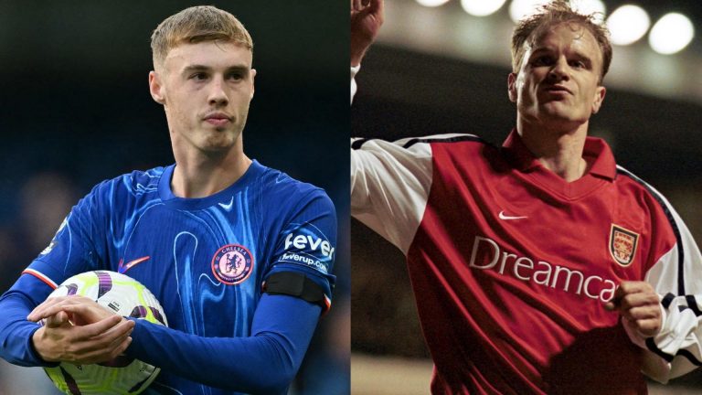 'I didn't really watch him' – Chelsea star Cole Palmer reacts to being compared to Arsenal legend Dennis Bergkamp following four-goal showing in Brighton victory