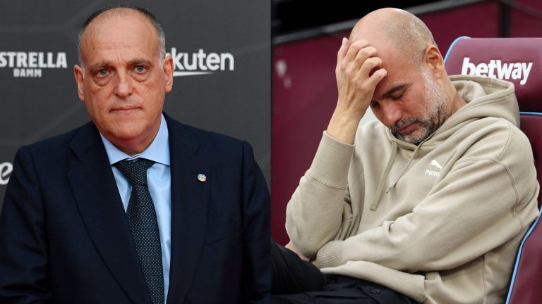 'The facts are clear' – Javier Tebas sends out warning to Premier League as La Liga president calls for Man City to be sanctioned over 115 charges