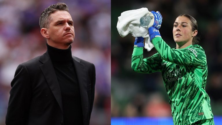 Mary Earps brutally snubbed by Marc Skinner as Man Utd boss makes striking 'best in my life' claim about PSG goalkeeper's replacement Phallon Tullis-Joyce