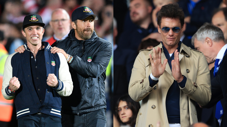 Wrexham's game with Birmingham branded 'the Hollywood derby' as Ryan Reynolds and Rob McElhenney's side get set to face Tom Brady's big spenders in huge promotion clash