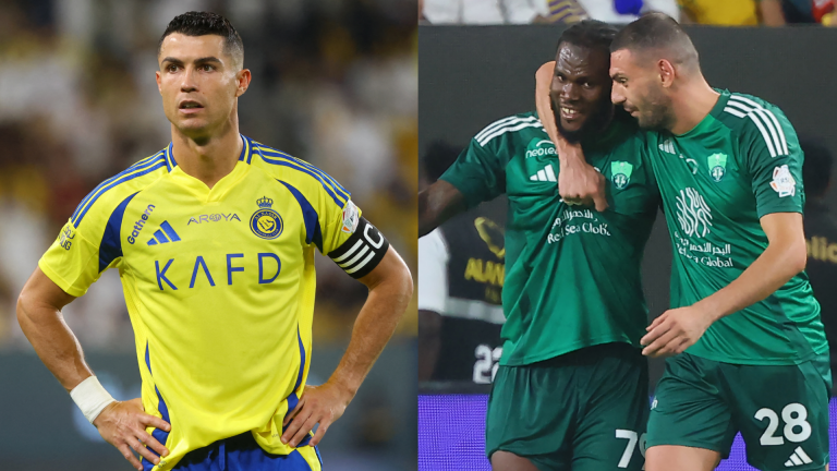 Relief for Cristiano Ronaldo! Al-Nassr snatch last-gasp equaliser against Ivan Toney's Al-Ahli after being stunned by Franck Kessie thunderbolt