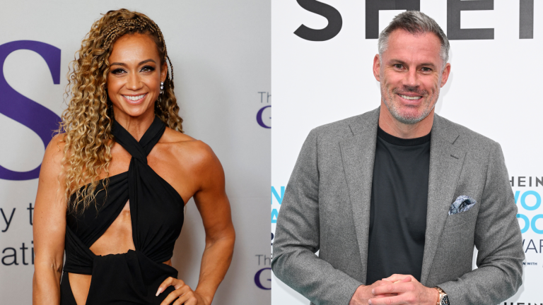 'Last name has to go!' – Kate Abdo announces major change as Jamie Carragher makes another awkward joke on return to Champions League coverage