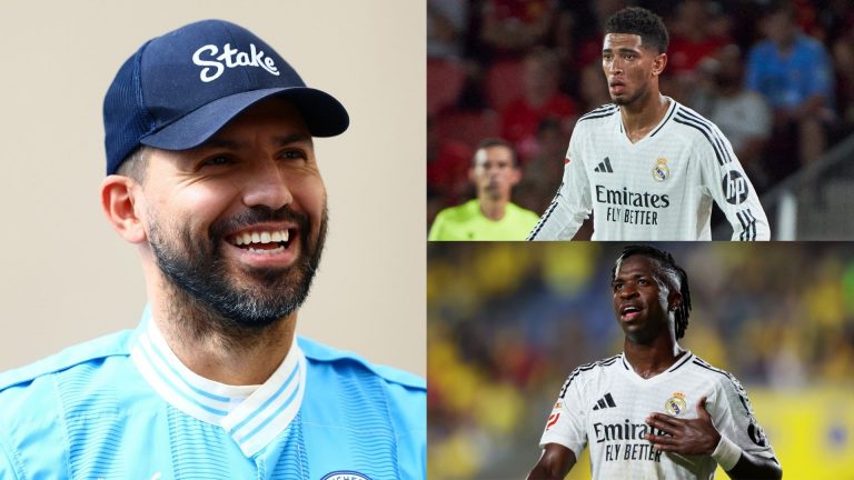 'You deserve it' – Sergio Aguero reveals who should win 2024 Ballon d'Or with Real Madrid pair Vinicius Junior and Jude Bellingham snubbed