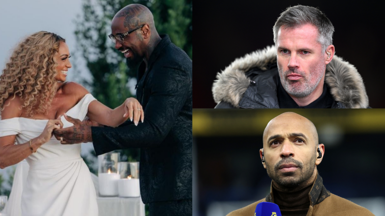 Thierry Henry 'FaceTimed' Kate Abdo's husband Malik Scott ahead of wedding – with fellow CBS pundit Jamie Carragher not invited to intimate ceremony following on-air 'loyalty' gaffe