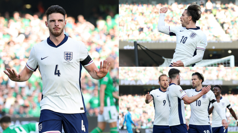 England player ratings v Ireland: Long live the English rebels! Dominant Declan Rice and Jack Grealish banish former loyalties in slick performance on Lee Carsley's dugout debut – but where was Harry Kane?!