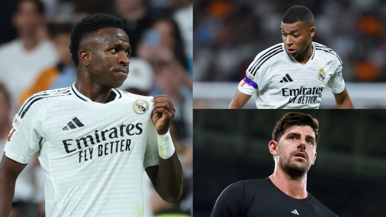 Real Madrid player ratings vs Espanyol: Vinicius Jr shows how it's done! Brazil star comes off the bench to shake Kylian Mbappe & Co into life after Thibaut Courtois howler