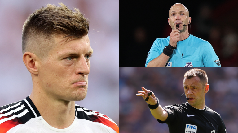 Toni Kroos launches scathing attack on UEFA, Anthony Taylor and Stuart Attwell following leaked referee's report from controversial handball decision in Euro 2024 quarter-final