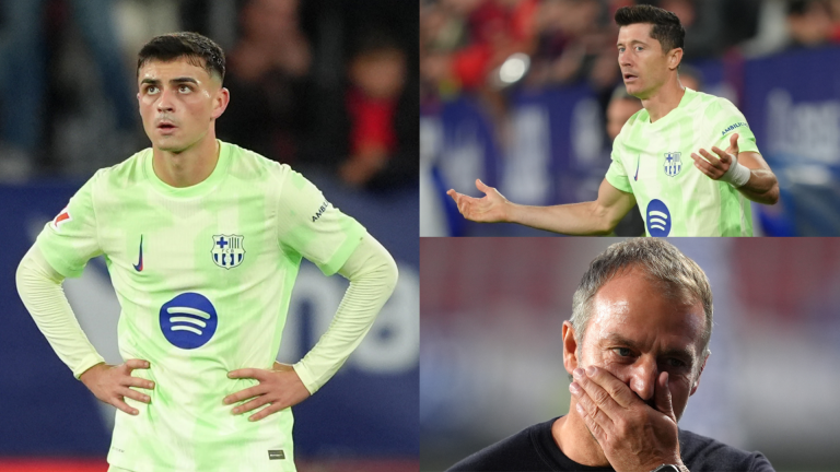 Barcelona player ratings vs Osasuna: An unbelievable result! Robert Lewandowski & Co. completely fall apart as Hansi Flick's winning start comes to an end