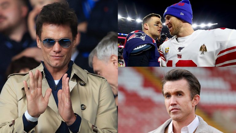 VIDEO: Tom Brady issues brutal response to Rob McElhenney and fellow NFL legend Eli Manning as tension heats up ahead of Wrexham & Birmingham's Hollywood showdown in League One