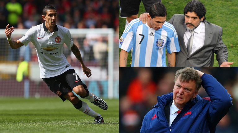 'No doubt' – Angel Di Maria insists ex-Man Utd boss Louis van Gaal is 'worst' manager he's played for as Argentina hero puts Diego Maradona in his top three