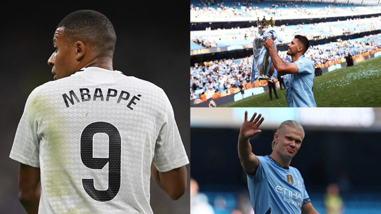 Kylian Mbappe, Rodri and Erling Haaland confirmed as the highest-rated male players as new EA Sports FC 25 video game nears its release