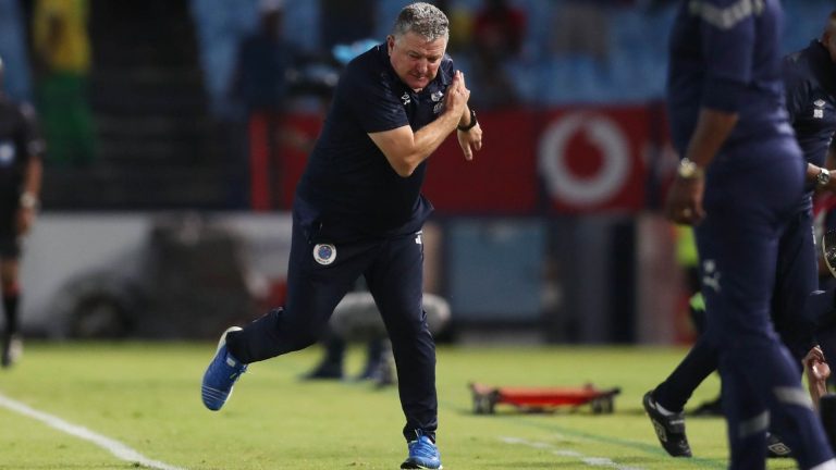 'Hunt is obsessed with Mamelodi Sundowns forgetting SuperSport United need 31 points to avoid PSL axe! Thinking Downs will not be dangerous is false hope' – Fans