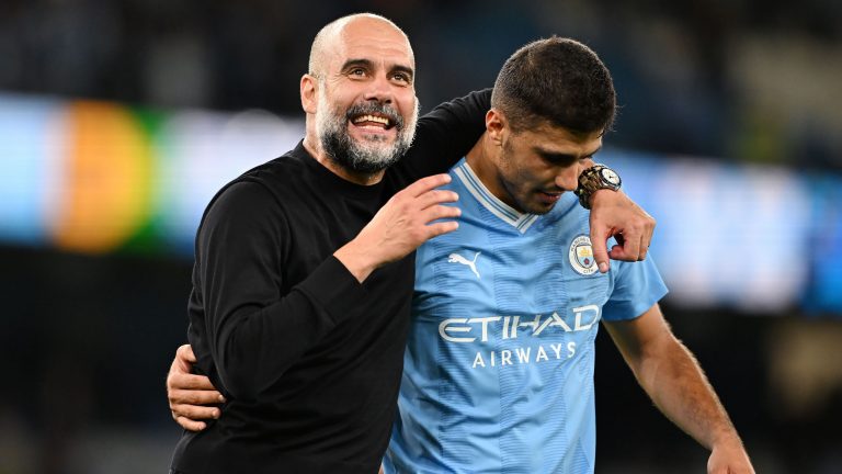 Pep Guardiola gives Rodri update amid reports Manchester City talisman suffered season-ending ACL injury against Arsenal