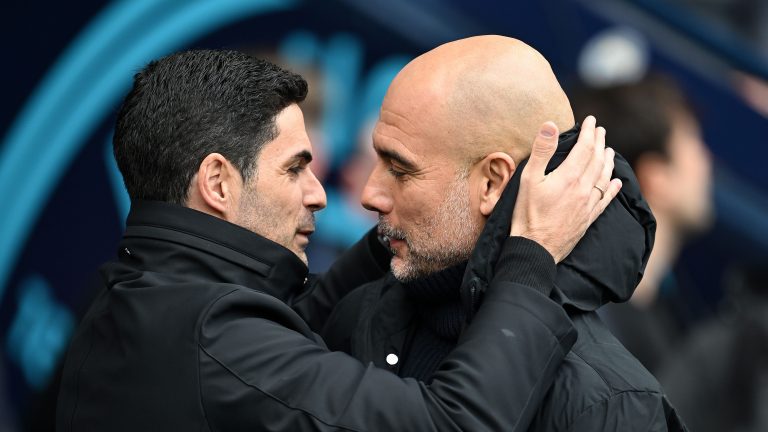 'I love him!' – Mikel Arteta insists Arsenal's title fight with Man City will not affect relationship with Pep Guardiola as he claims mind games cannot be taken personally