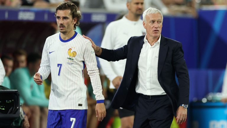 Antoine Griezmann appears to question Didier Deschamps' tactics as France & Atletico Madrid star expresses 'anger' over his disappointing Euro 2024 campaign