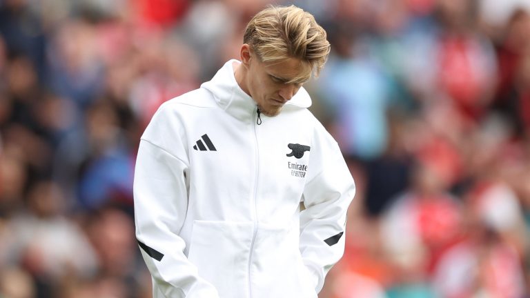 Arsenal captain Martin Odegaard admits being 'scared' by potential severity of ankle injury as Gunners' creator-in-chief provides uncertain update on recovery