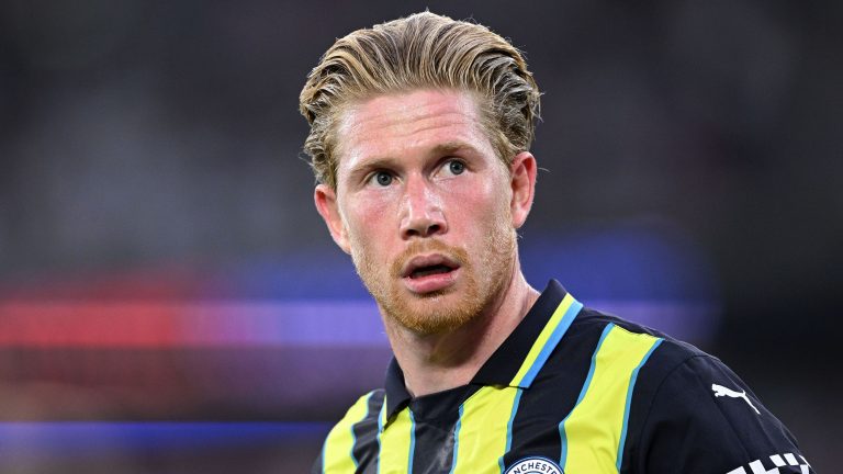 Man City star Kevin De Bruyne has epic response after finding his EA SPORTS FC 25 pace rating has dropped