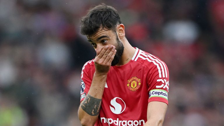 Bruno Fernandes is 'fully aware Man Utd aren't ready' for Premier League title challenge and defends under-fire Casemiro after horrific display against Liverpool