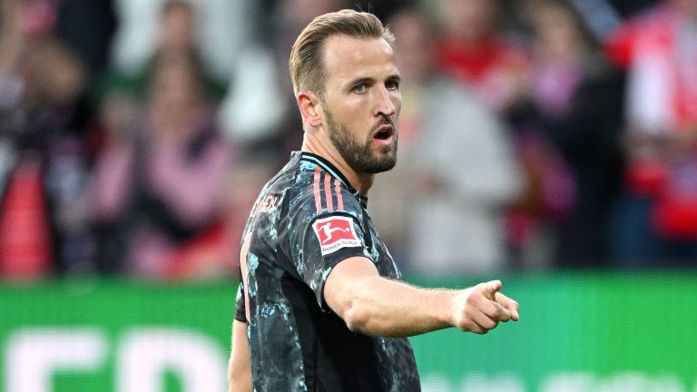 No one escapes Harry Kane! Bayern Munich star claims another victim as sensational Bundesliga goal record continues against Holstein Kiel