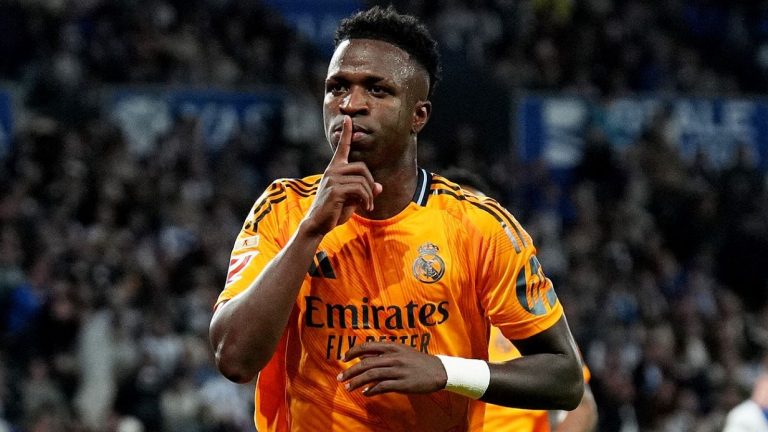 'No one could put up with it' – Carlo Ancelotti leaps to defence of Real Madrid star Vinicius Jr over 'shush' gesture