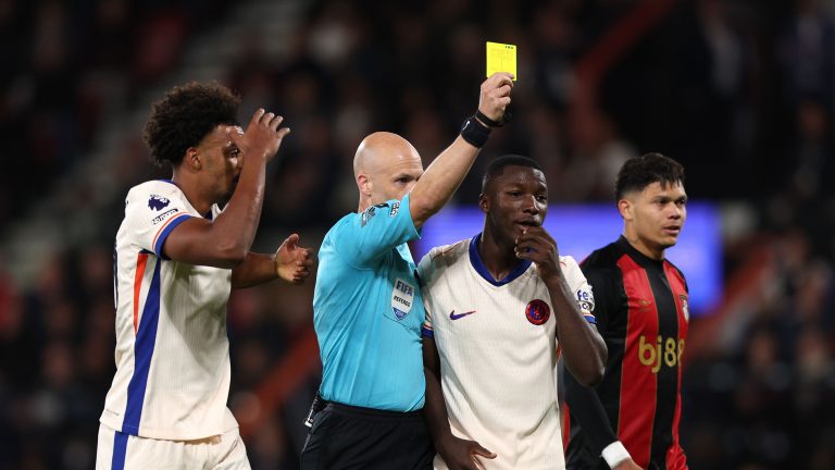 Explained: Why Antony Taylor has been pulled from refereeing duty after breaking Premier League record for yellow cards during feisty Chelsea clash