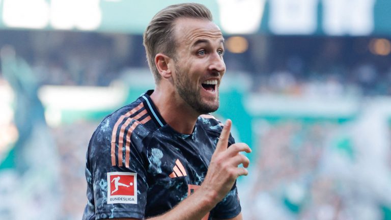 Harry Kane revels in 'great week full of wins and goals' as star strikes again in big Bayern Munich win