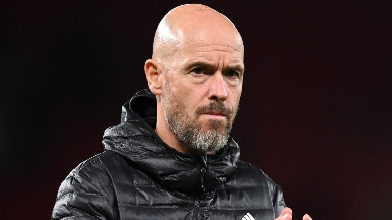 Man Utd players accused of 'hiding' behind Erik ten Hag after difficult start to new season as ex-Arsenal star claims it's a 'pity' to see how far club has fallen over the last decade