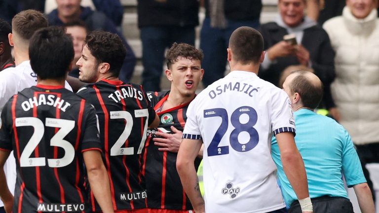 Preston’s Milutin Osmajic facing potential four-month ban after being charged by FA for biting Liverpool loanee Owen Beck