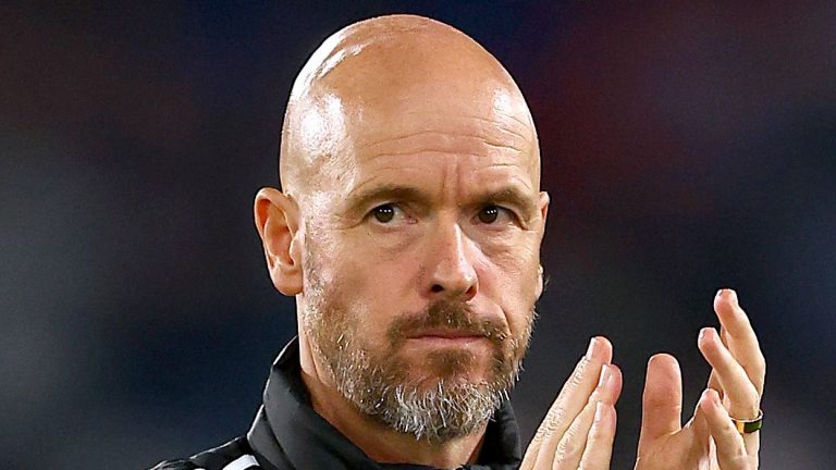 Erik ten Hag told he has done a 'great job' at Man Utd by Tottenham boss Ange Postecoglou despite poor start to season