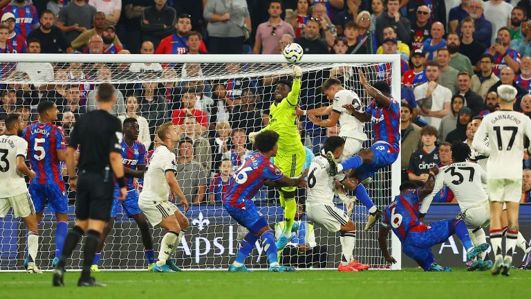 Andre Onana downplays double-save heroics as Man Utd held to draw despite being 'way better' than Crystal Palace