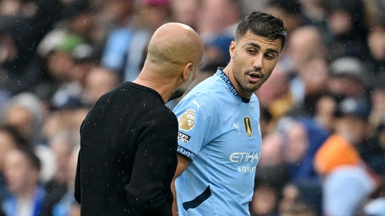 Man City finally confirm Rodri injury diagnosis after Pep Guardiola's admission 'irreplaceable' midfielder will be out for a 'long, long time'