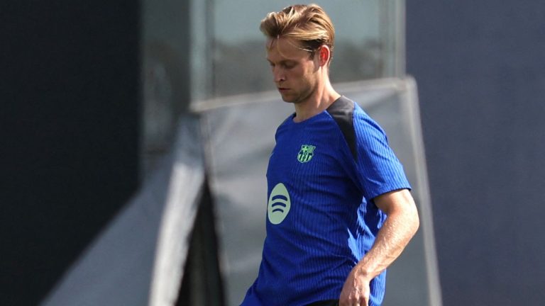 Frenkie de Jong is finally back! Barcelona handed long-awaited injury boost ahead of Champions League clash with Young Boys