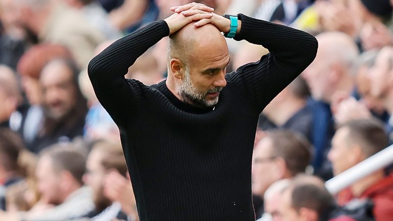 FA awaiting outcome of Man City's 115 charges case before pursuing 'ambitious' move for Pep Guardiola as next England boss