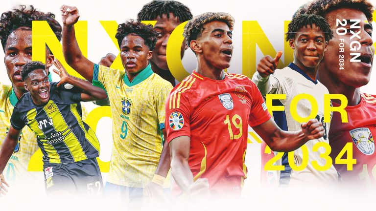 NXGN 20 for 2034: Lamine Yamal, Talal Haji & the young players on track to star at the World Cup in Saudi Arabia