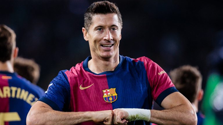 Barcelona player ratings vs Getafe: Robert Lewandowski looks unstoppable as Blaugrana stay perfect in La Liga despite underwhelming in victory