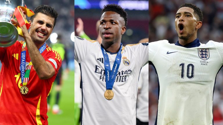 Ballon d'Or 2024: Nominees revealed for the Golden Ball with Vinicius Jr, Jude Bellingham and Rodri all in contention