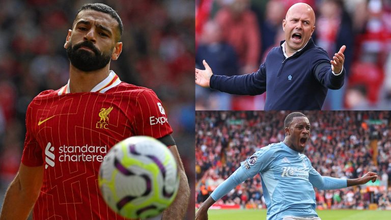 Liverpool player ratings vs Nottingham Forest: Mohamed Salah drops a stinker as Arne Slot substitutions lead to first Reds loss