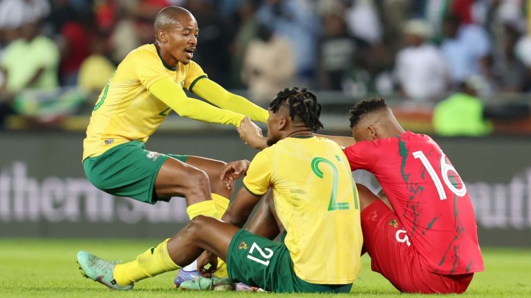 'Mothwa shouldn't play any other game for Bafana Bafana! Where will Blom play? Mbatha maturing like fine wine' – Fans