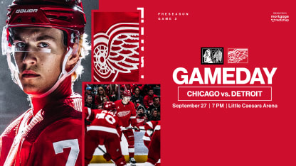 PREVIEW: Red Wings host Blackhawks for exhibition rematch on Friday night