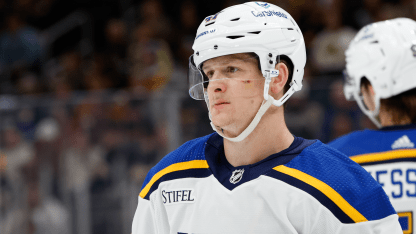 Krug to miss season for Blues with ankle injury