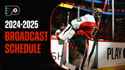 Flyers Announce 2024-25 Broadcast Schedule