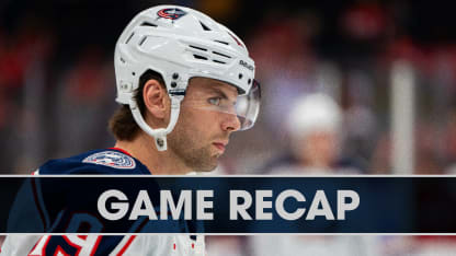 Fantilli hat trick leads Blue Jackets past Caps