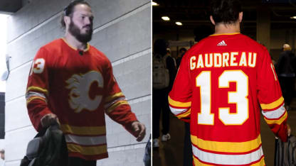 NFL linebacker honors Gaudreau with pregame outfit