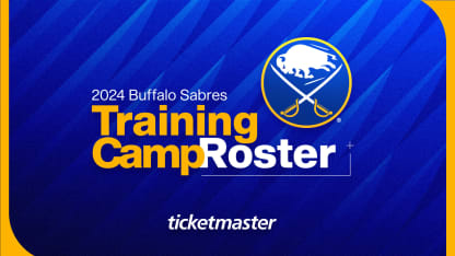 Sabres announce 2024 training camp roster