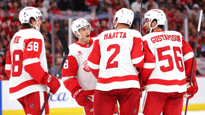 RECAP: Red Wings grind out 4-2 road win over Blackhawks to open 2024-25 preseason 