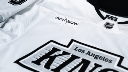 LA Kings Announce Multi-Year Partnership with Iron Bow Technologies As Official Away Jersey Patch