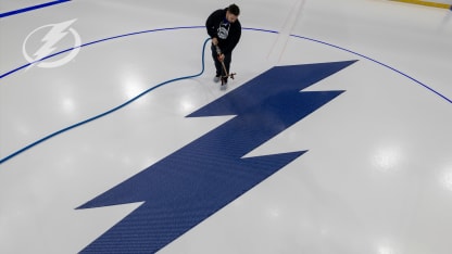 Tampa Bay Lightning to unveil more than 6,000 Bolt for Life and partner names frozen into center ice logo for the 2024-25 season