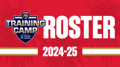 Florida Panthers Announce 2024-25 Training Camp Roster and Training Camp Fan Fest Presented by Baptist Health