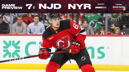 Devils Play Host to Rangers | PREVIEW